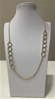 Collana Man And Woman Donna in Ottone Zircone NCWM251GO - NCWM251GO